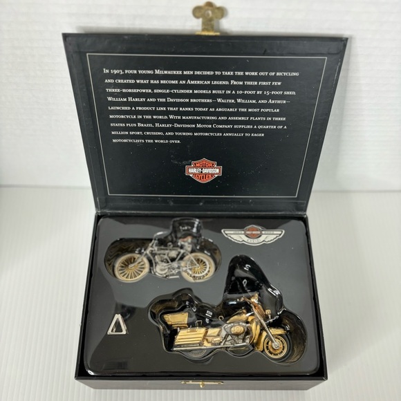 2003 Harley-Davidson 100th Anniversary Edition Set Hallmark Keepsake Ornaments - Picture 7 of 16